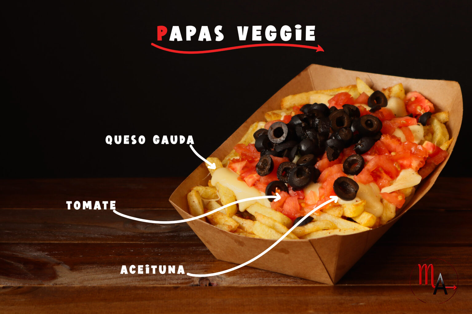 3 Papas veggie